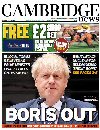 Friday's Cambridge News <a href="/Cambslive/">Cambridgeshire Live</a> #TomorrowsPapersToday