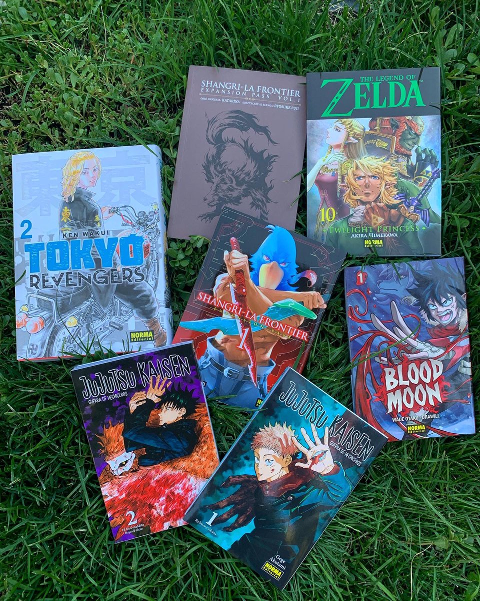 Norma sabe lo que me gusta 😌. Si queréis una recomendación, leed Shangri-La Frontier, es 👌

BloodMoon todavía no lo he comenzado pero viniendo de <a href="/wadeotaku/">Wade</a> seguro que está bien perron 🔥