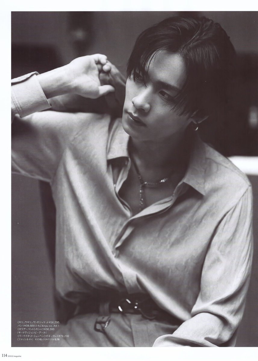 kk__sncrmpg's tweet photo. かっこいい😍
#川村壱馬 https://t.co/nGAWyhEG56