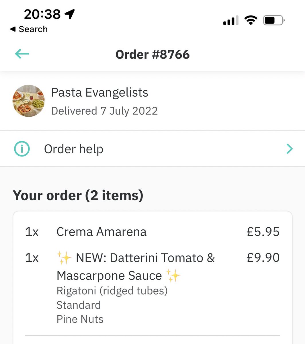 f4rrahrocks's tweet image. When @Deliveroo doesn't bring your desert 😩#missingitems @pastaevangelist