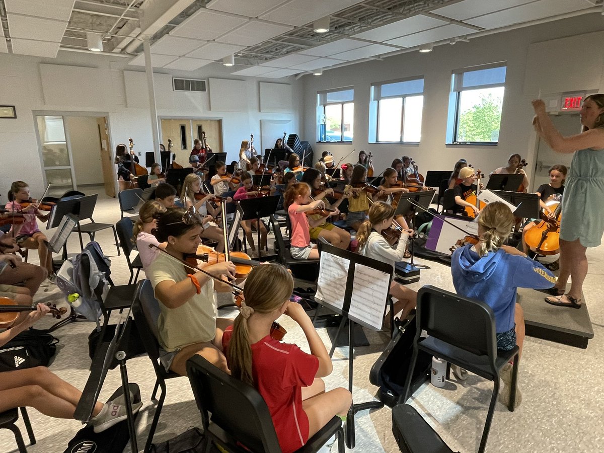The <a href="/qufsd/">Queensbury Schools</a> Summer MUSIC Academy is rocking! We have 9 course offerings and about 230 kids coming for band, orchestra, percussion and music theatre sessions! It’s great to see so many kids engaging in music this summer! <a href="/QueensburyMS/">Queensbury Middle School</a> <a href="/MrSnideQHS/">Mr. Snide</a> <a href="/GwynneCosh/">Gwynne Cosh</a>
