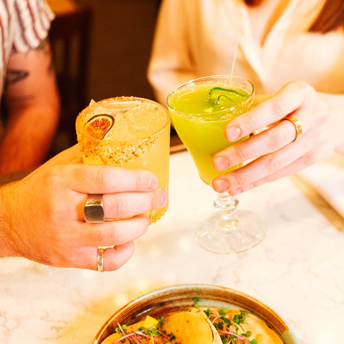 Cocktails are kind of our thing.  Come down for a classic or one of our menu cocktails.  We have space on the patio and Atrium all night long!