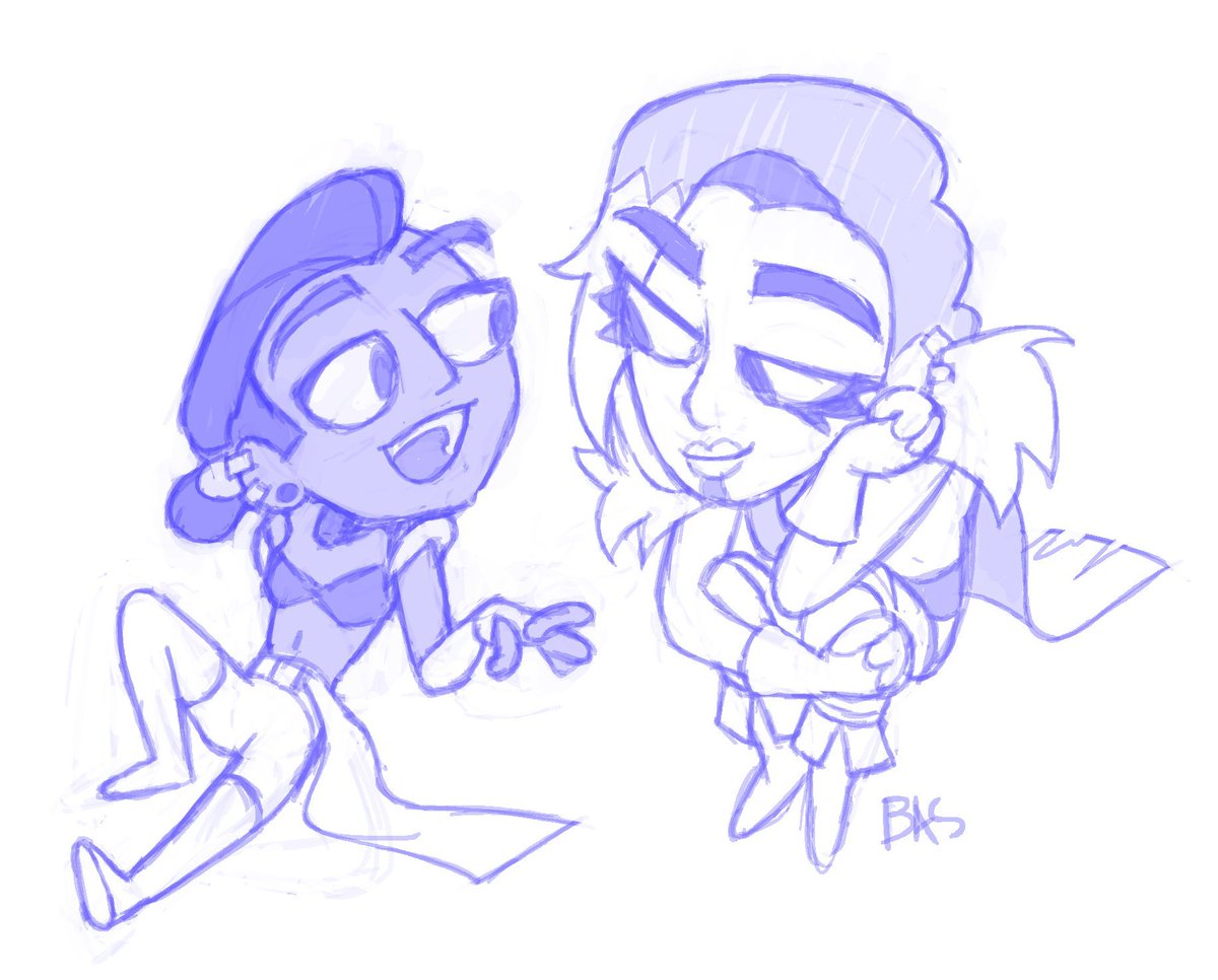 basbirdie's tweet photo. You'll feel it when you know - Now in color~! #criticalrole #critrecapanimated #beauyasha https://t.co/uW7u7lSfWX