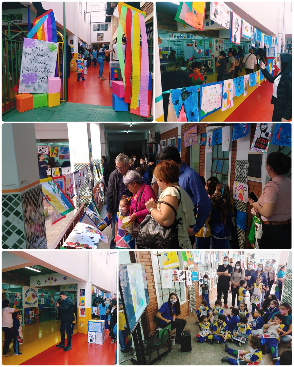 Los niños y niñas de inicial, durante la semana de Inteligencias Múltiples, conocieron e imitaron obras del artista Joan Miró. Excelente oportunidad para seguir aprendiendo y disfrutando. Presentaron una Galería de arte como producto final. <a href="/nazaretglobal/">Nazaret Global Ed</a> <a href="/nazaretamerica/">@NazaretAmérica</a>