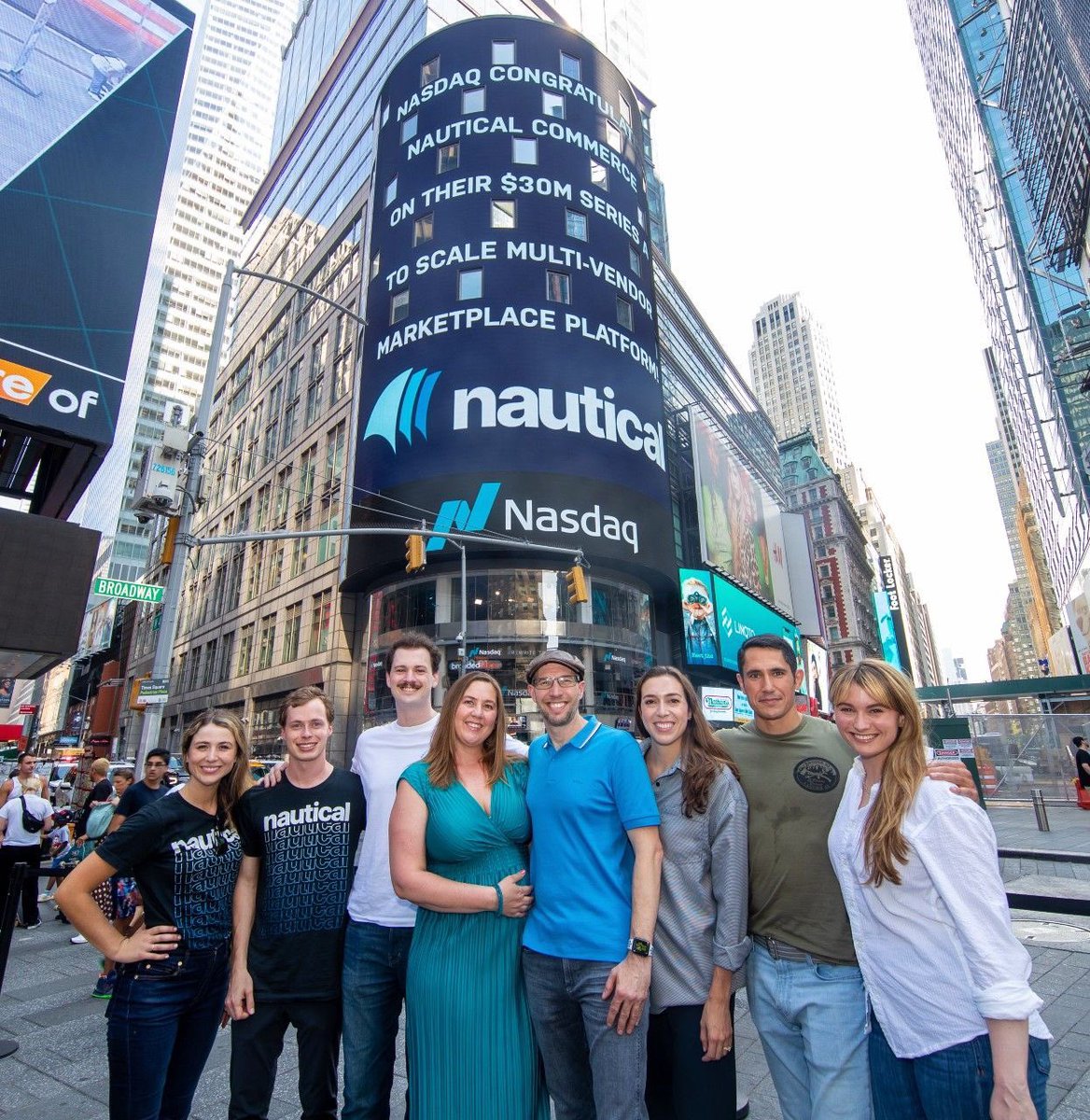 It’s been a journey, but humbled that <a href="/Nasdaq/">Nasdaq</a> congratulated our team <a href="/nauticalcom/">Nautical Commerce</a> for our Series A…