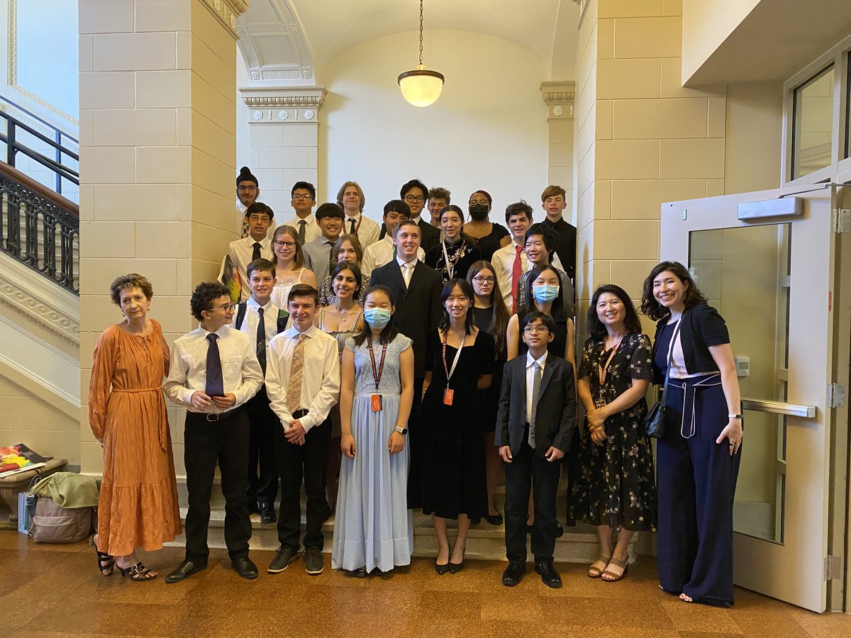ISYM_UIUC's tweet photo. Some highlights from Intermediate/Advanced Piano week! We're so proud of these students. 🎶☺️🌟🎹
#isym #illinoismusic #musiceducation https://t.co/XYgeNbErMY