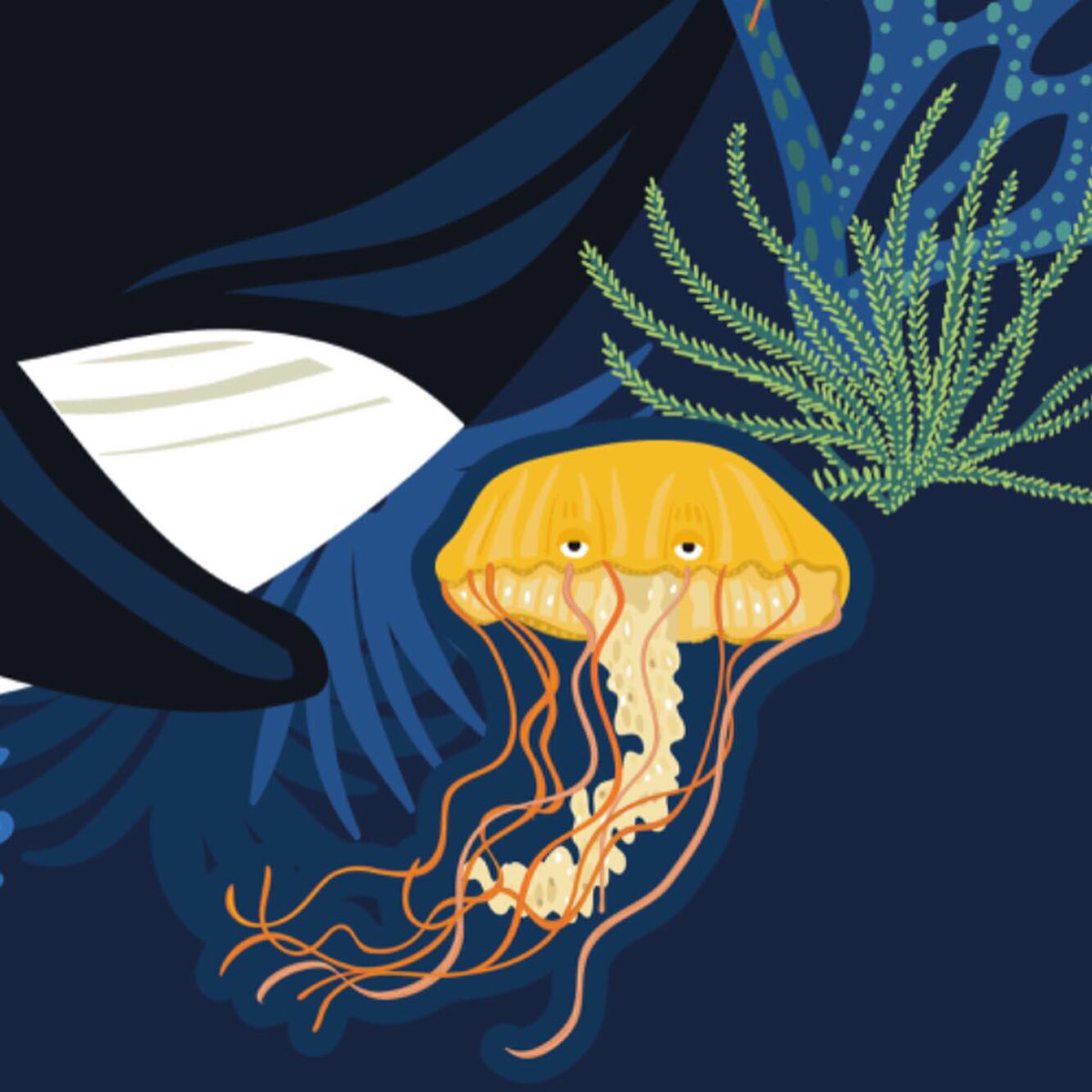 PoetArtistCards's tweet photo. To see more of this jellyfish and friends see my updated portfolio on my website #jellyfish https://t.co/GazDOf80ni