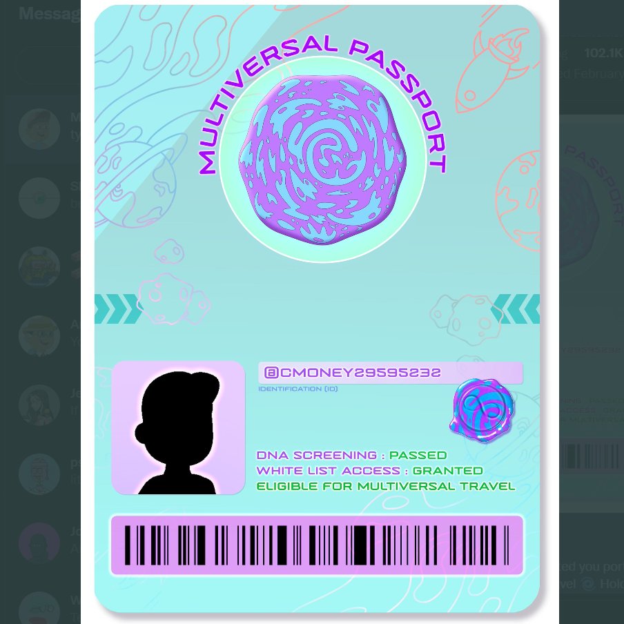 CMoney1919's tweet photo. Thank you for the Passport
@AndreBoyd18 
@MultiversalWalk 
#Timiswatching https://t.co/A9uktQmsXI