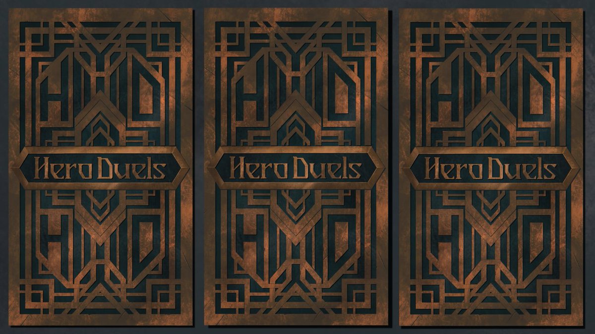 BasicallyGPod's tweet image. 1... 2... 3? Big news coming soon for Hero Duels 👀#ttrpg