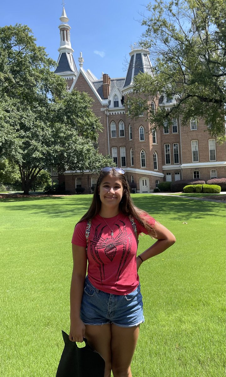 Last stop on our summer Georgia peach road-trip! We were at Mercer University today. Mercer Bears are so friendly! We really liked their great education program and research focus!  <a href="/MercerBears/">Mercer Bears</a> <a href="/MercerNow/">Mercer Admissions</a> <a href="/Mules2College/">AHHS College Center</a>