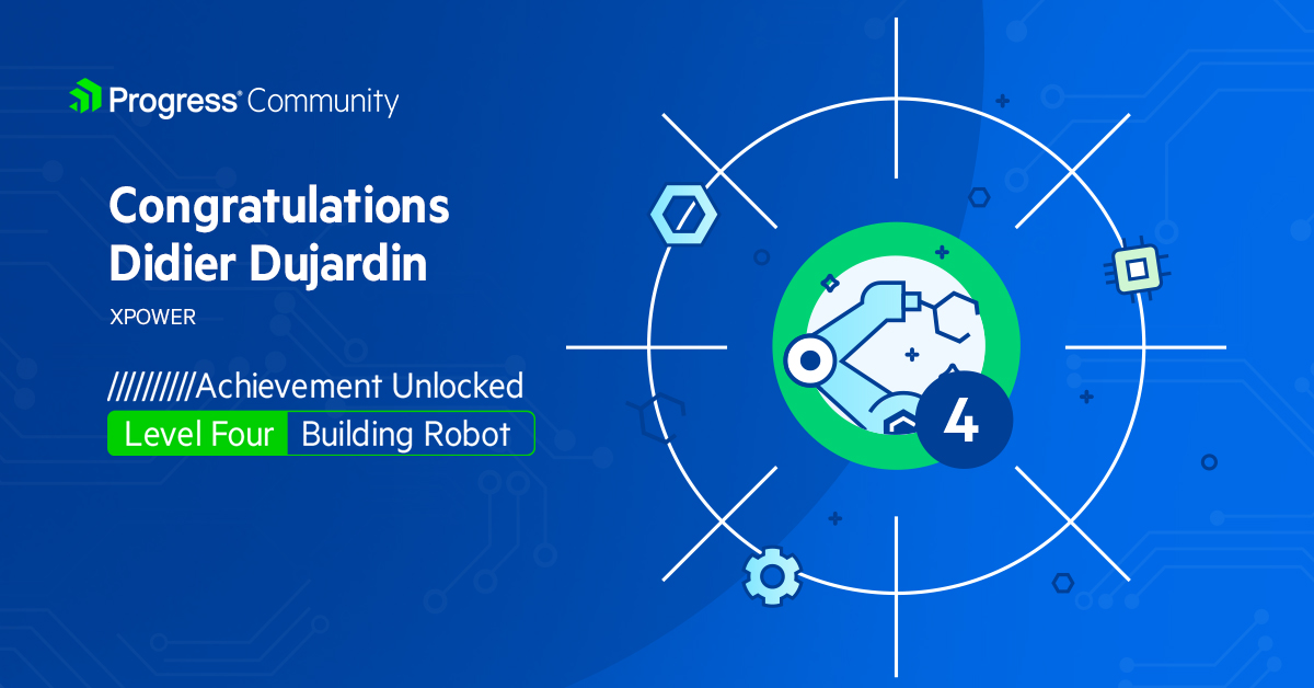 _OpenEdge_'s tweet photo. Congratulations to Lieven Cardoen, Didier Dujardin and Peter Wokke for making it up to Level 4 in the Progress Community!
https://t.co/ni7izHRZQR
#Progress #OpenEdge #ProgressUC https://t.co/SOf5hwOiud