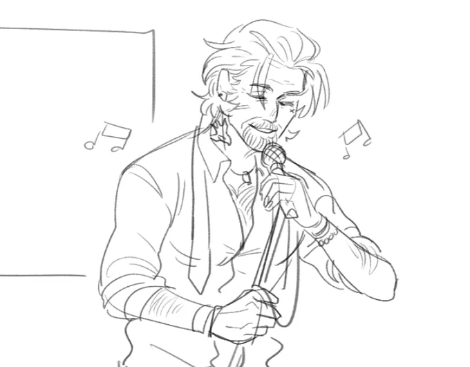 he sing 