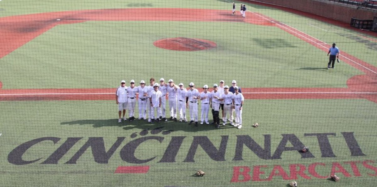 🍀🐅⚾️ DTE Baseball enjoying the week at UC/Miami Showcase. 16u team sweeps day 1 DH 🧹at UC Stadium. 17u team battles tuff in their opener at Miami University. Both teams back at it Friday. ⁦@PBR_Uncommitted⁩ ⁦@PBROhioScout⁩