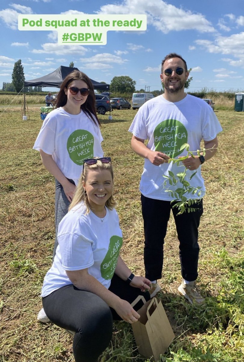a fun day with the <a href="/Hatch__Group/">Hatch</a> team in Lincoln picking peas fresh from the field for #GreatBritishPeaWeek! <a href="/YesPeas/">Yes Peas!</a>