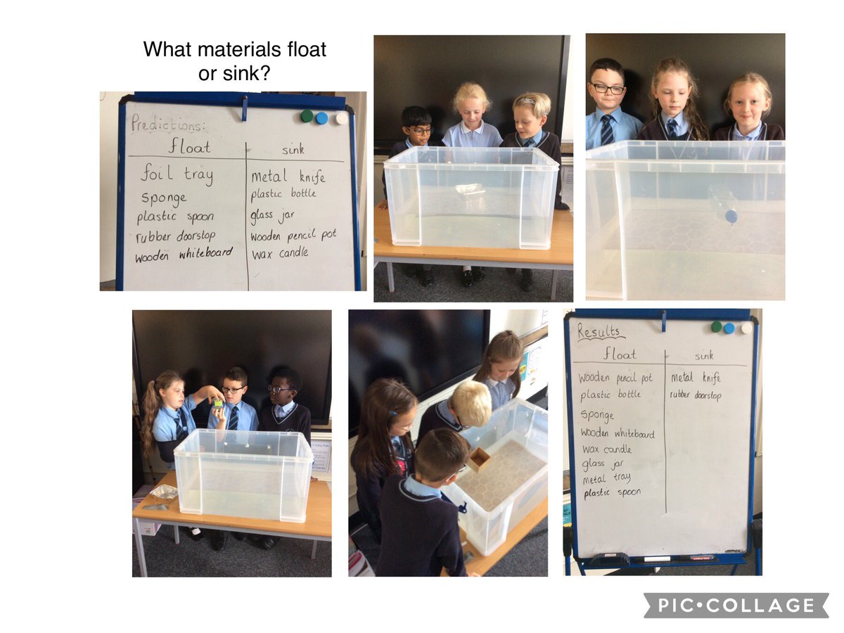 MabsCrossYear3H's tweet photo. As part of our Take One Picture project, we have been thinking about how boats float and which materials are suitable for making a boat float. https://t.co/AYE97iQ2la