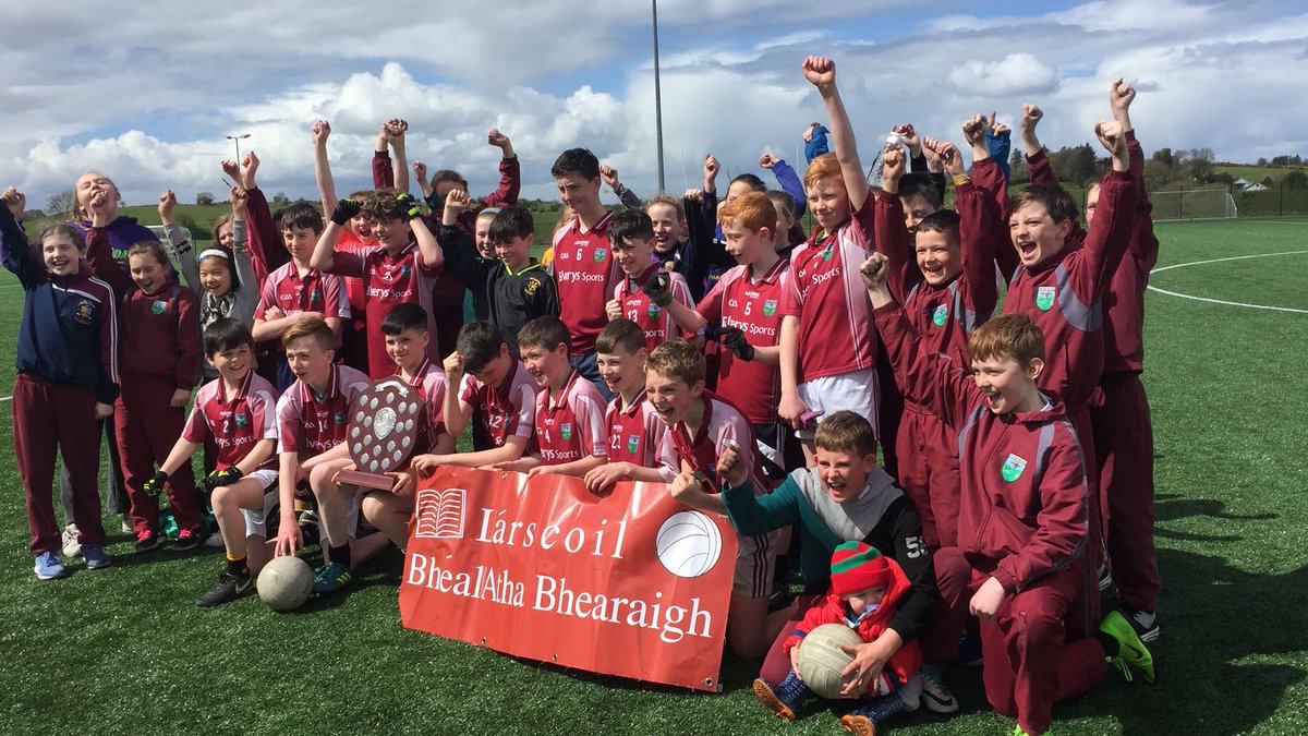 BallyvaryNS's tweet photo. Best of luck to Cathal and all the @MayoGAA minor lads in the All Ireland final. The school and the community are so proud of you Cathal. We'll be supporting you all the way! @ParkeKCgaa @BallyvaryHC https://t.co/WW1qBXdlkV