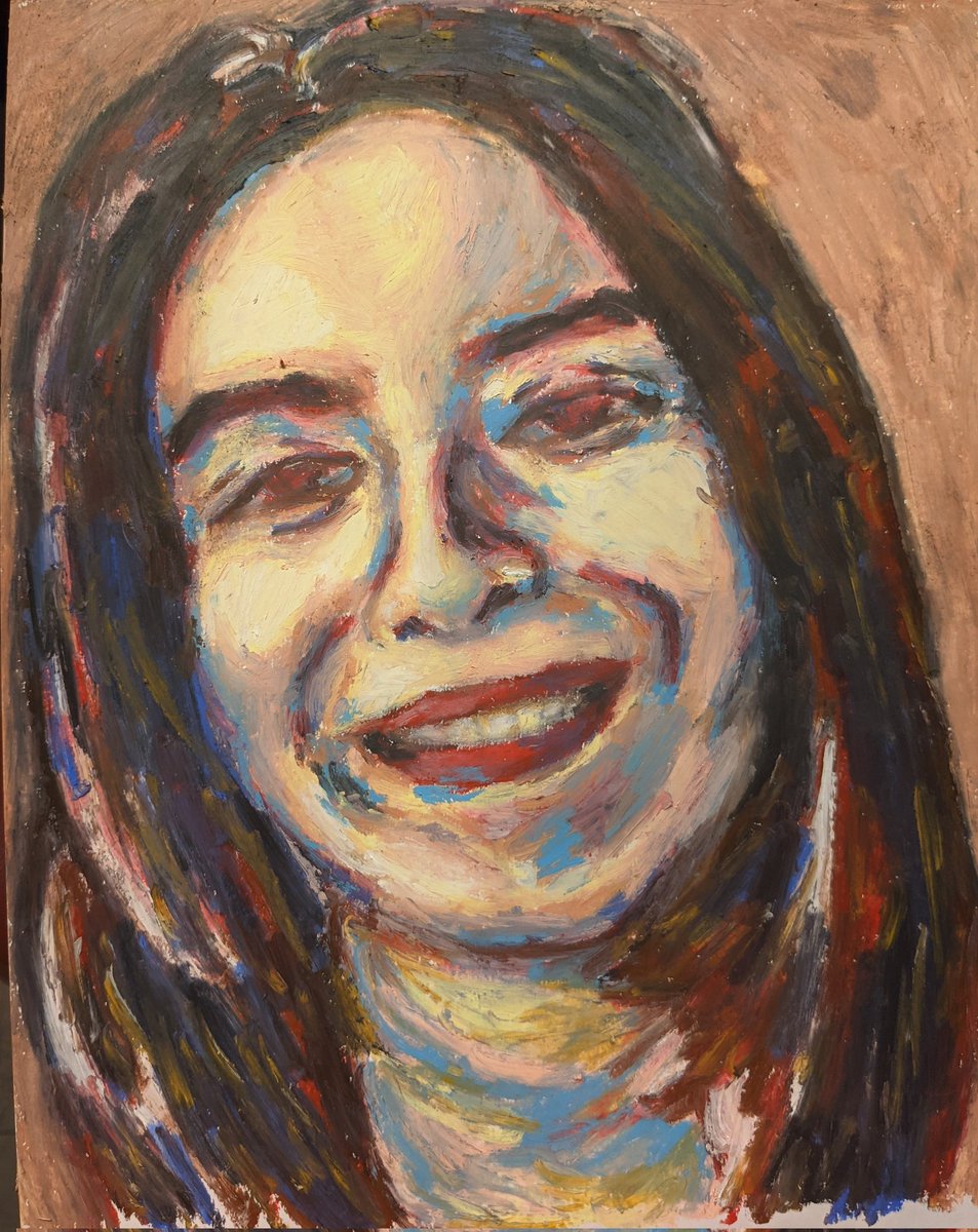 Made a new pastel portrait #oilpainting  #ArtistOnTwitter #art #drawing #arte #sketch #sketchbook #dibujo #OilPastel #portrait