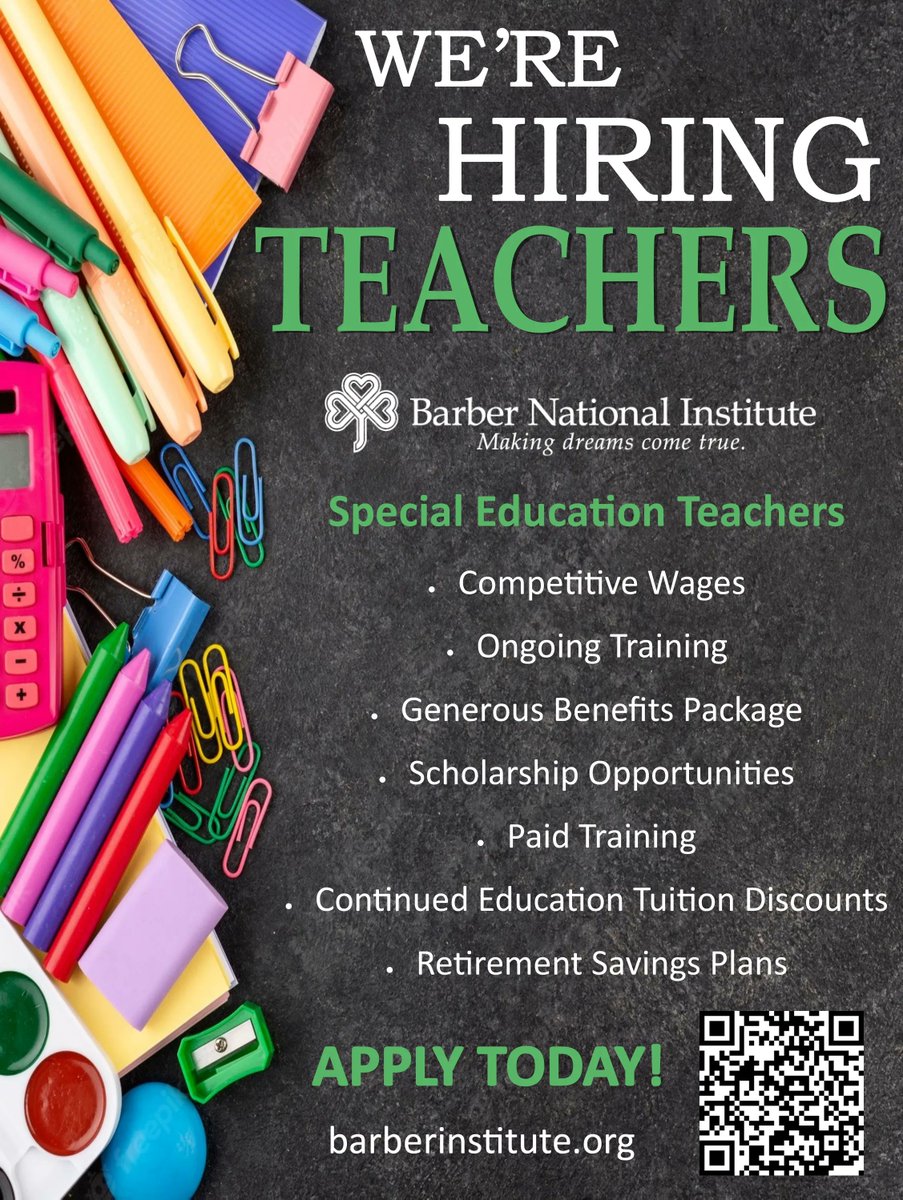 Barber National Institute tweet media