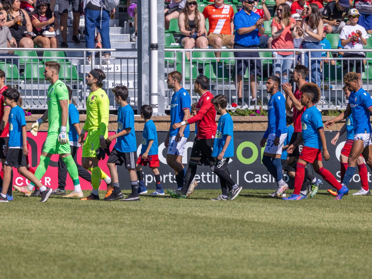 cmsasoccer's tweet photo. Thanks to Cavalry FC for featuring and supporting the youth soccer community at the June 26 match, we can’t wait to do it again! What a way to wrap up #MinorSoccerWeek! 🔥
#calgaryminorsoccer #gameon #letsplayalberta #CMSA #minorsoccer https://t.co/lDFxs9iGUJ