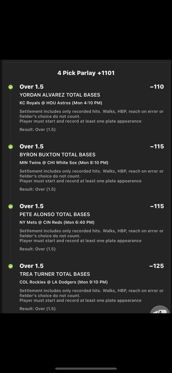 CappCollective's tweet photo. Last 3 days ⏬⏬⏬
(+1400) ✅✅✅✅ -@ATPicks247
(+1380) 💰💰💰💰 -@jr1886
(+1150) 🤑🤑🤑🤑 -@WeHitThose__9
All posted in @CappCollective 🔥🔥
And @jr1886 just cashed 2 more 👀
Link: https://t.co/3ODAnja1Ls
JOIN NOW 🤝🤝
#GamblingTwitter #PlayerProps #ForTheCollective https://t.co/wunFSj5SW3