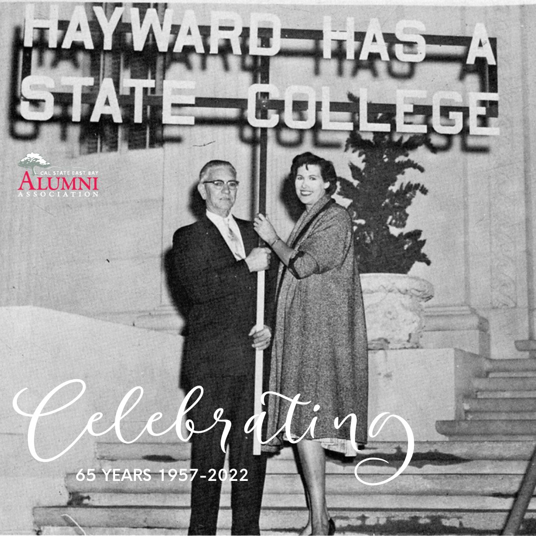 CSUEBalumni's tweet photo. Cal State East Bay turned 65 this week! 🖤 ❤️
-
#CSUEBAlumni #ForeverPioneer #HaywardAlumni #CalStateHayward #HaywardState #Hayward #CalStateEastBay #Alumni #EastBay #csuebgrad https://t.co/gfjb9NRC2s