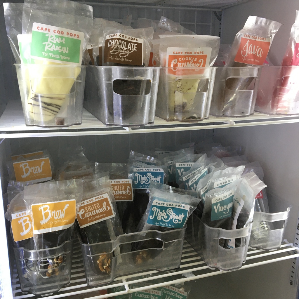 Cape Cod Pops
Homemade Ice Cream Rolled in Local Goods. Or try our Naked Pops, full of fruity flavor.