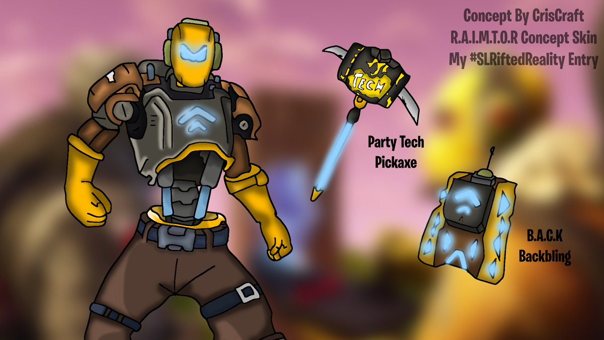 CrisCraft1304's tweet photo. He makes airplanes, and hes an AI machine who helps the Real Forces! ✈️🤖😱
I present to you my new concept:
𝗥.𝗔.𝗜.𝗠.𝗧.𝗢.𝗥!
(My entry for #SLRiftedReality)
Raptor x A.I.M Concept
(Concept made about 2 months ago)
#FortniteArt #FortniteConcept #Fortnite #FortniteChapter3 https://t.co/jwVJhOJHqW