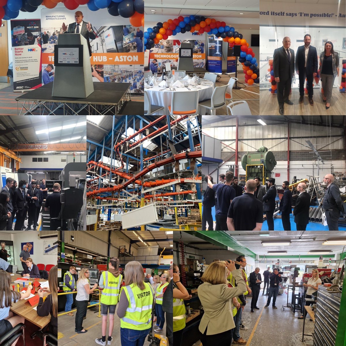 And that's wrap! What an amazing day thank you all so much for getting behind &amp; supporting the UK's first #NMD We ended the day in style at the Make UK Tech Hub awarding a number of manufacturing organisations with the first ever Engineering Apprenticeships Best Practice Kitemark