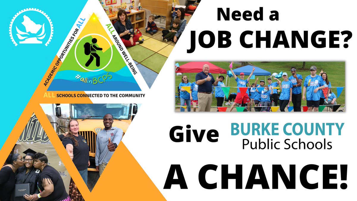 BurkeCoSchools's tweet image. WE ARE HIRING! See the link below for a listing of all positions that are open!

bit.ly/3bWnhS6
