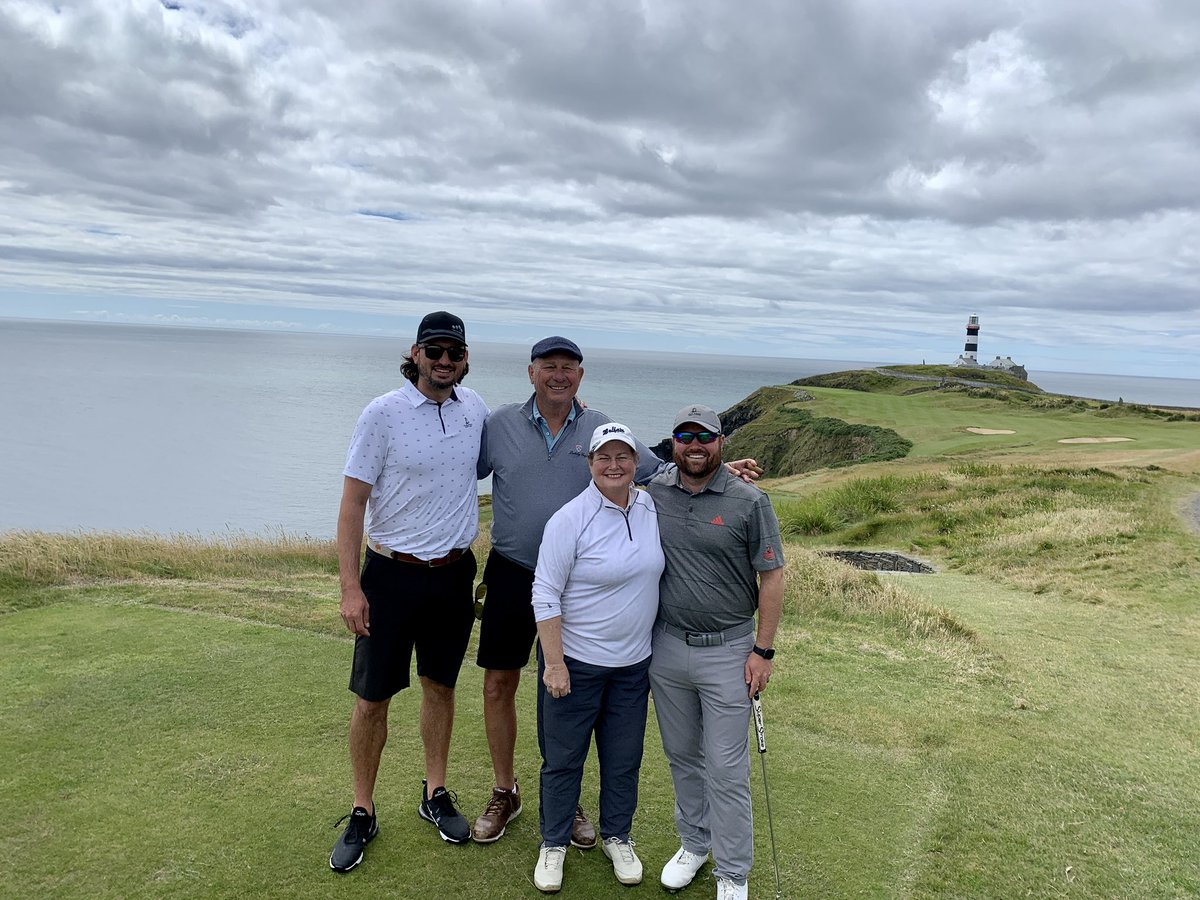 Just returned from a fabulous Irish golf trip arranged by <a href="/SWINGolfIreland/">SWING Golf Ireland</a>.  Thank you Eileen! 10 rounds of golf in 9 days, fabulous accommodations and personal driver for our group of 4.