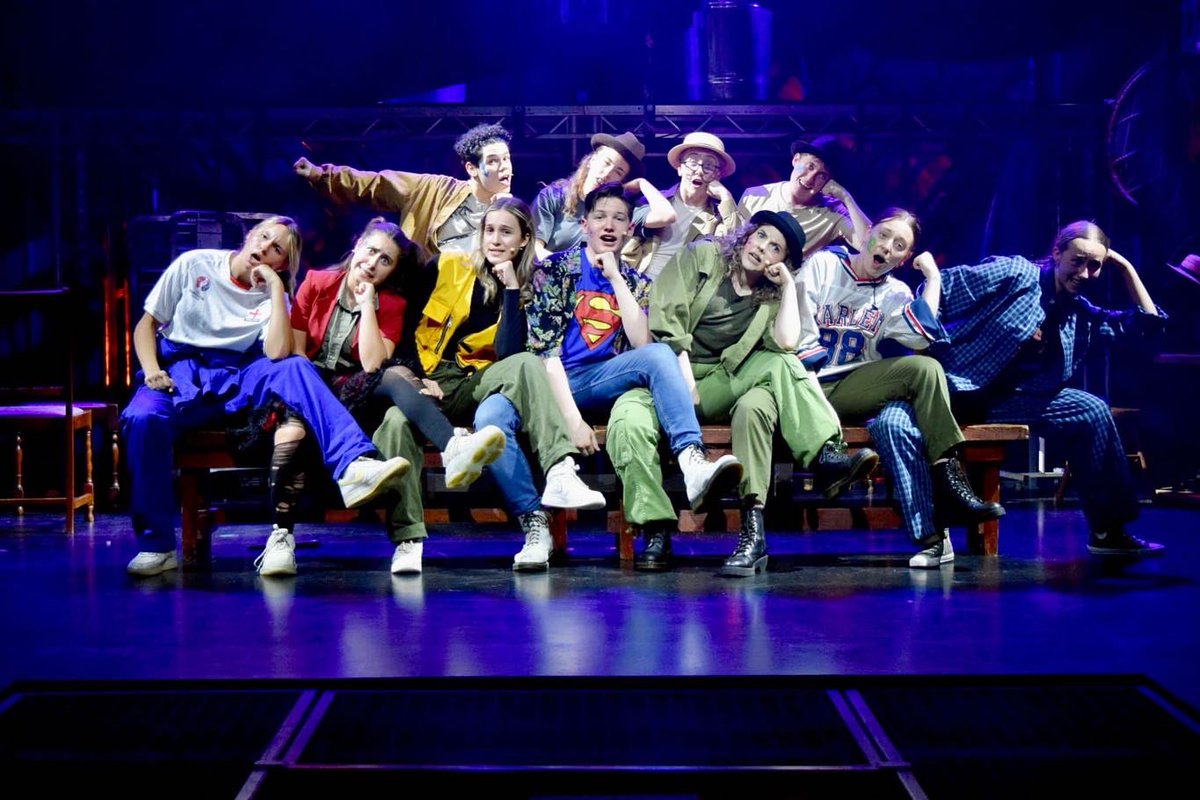 RDDC_UK's tweet photo. #GODSPELL opens tomorrow night! 

With plenty of comic timing and an eclectic blend of songs, ranging in style from rock to vaudeville, the story of Jesus is brought to life on stage- with a modern twist!
⏰ 8-9 July 
📍 Kenneth More Theatre
📸 @FraserStainton 
#ilford #redbridge https://t.co/xnXqIcwTQy