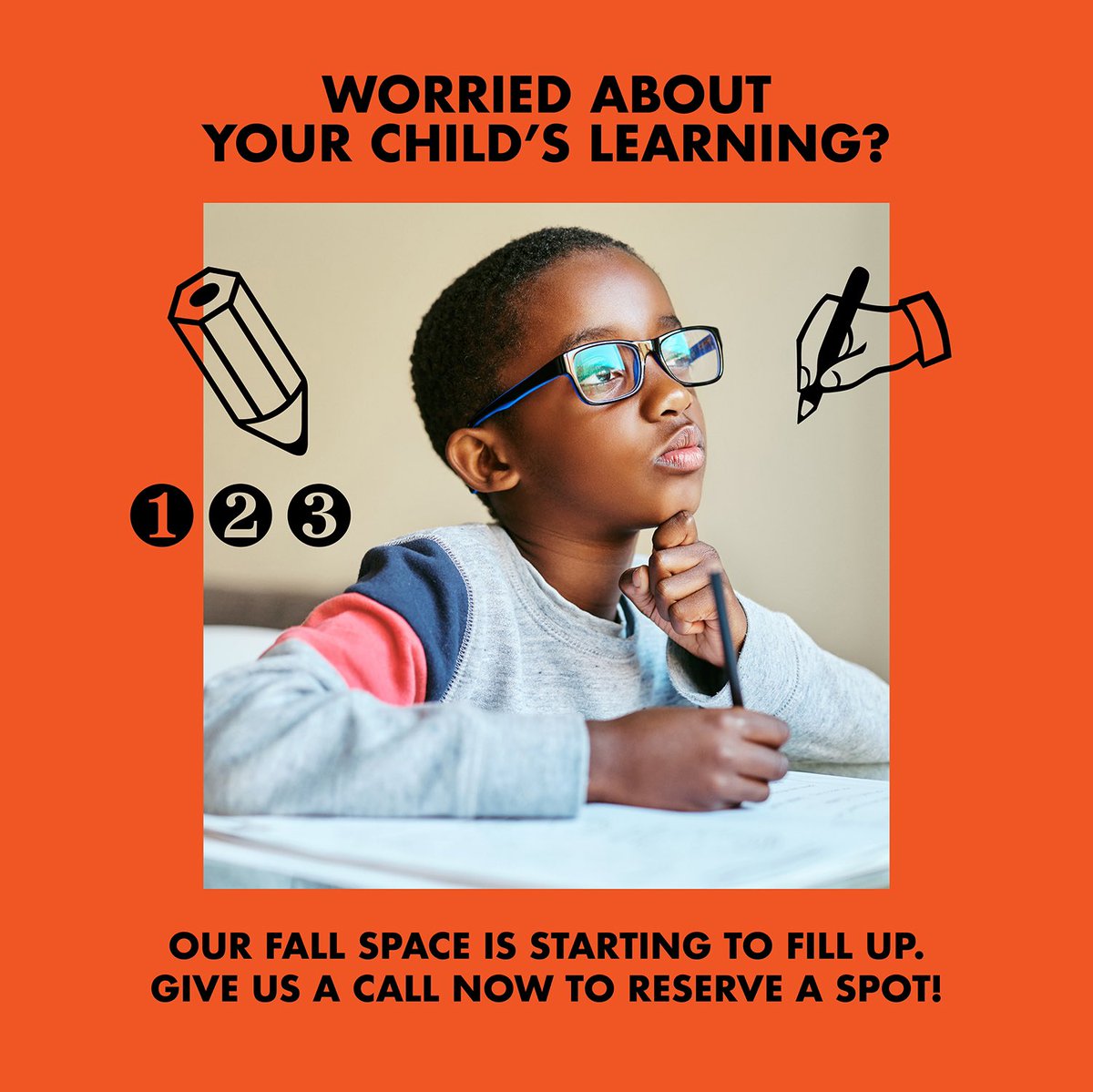 TheReadF's tweet photo. Worried about your child’s learning? Our fall space is starting to fill up. Give us a call now to reserve a spot!
#FortheLoveofLearning #TheReadingFoundation #ILoveLearning #ReadingRocks #YYC #YYZ #YVR #learningsupport https://t.co/F2mqW0Tnwl