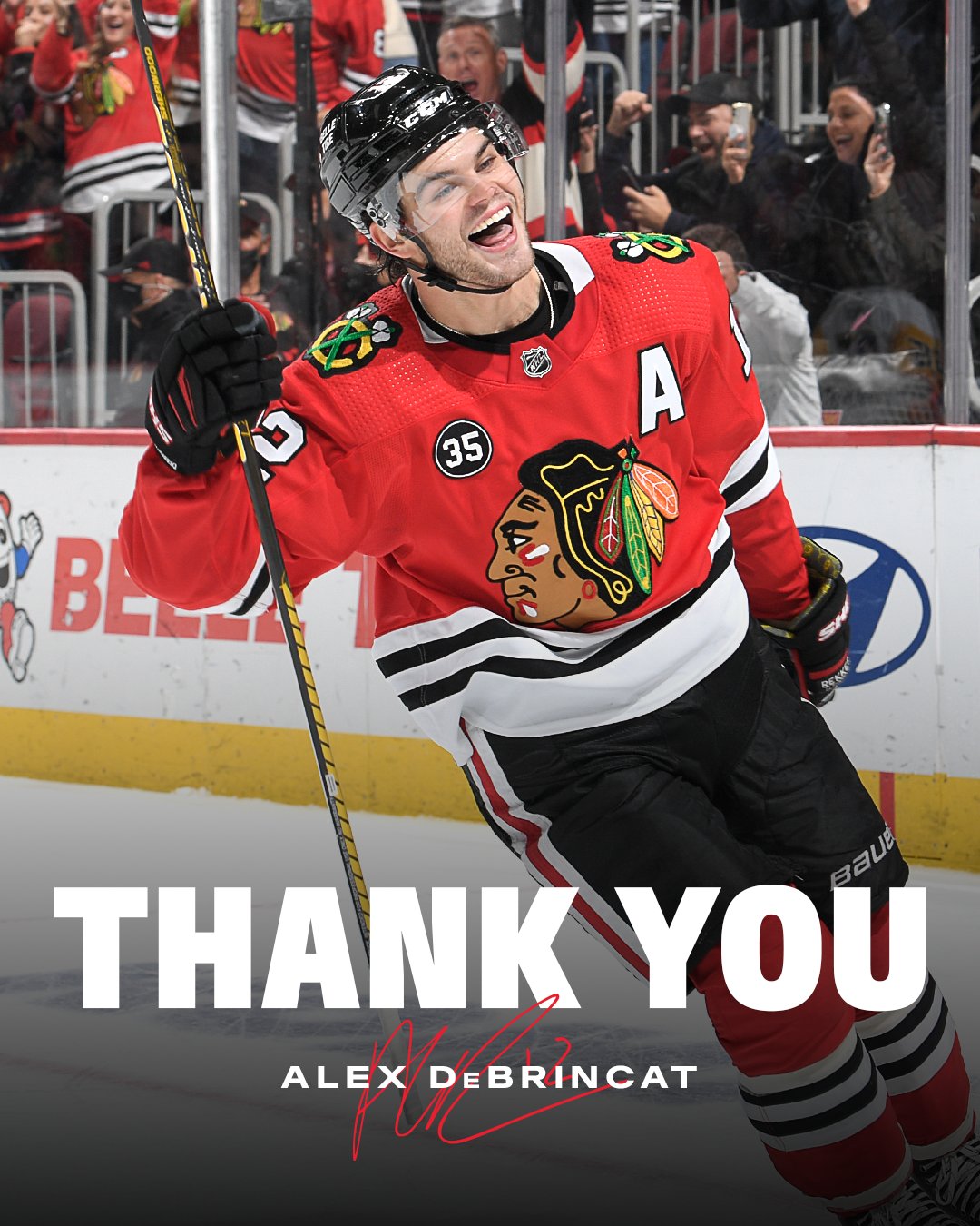 Chicago Blackhawks on X: Thanks for coming to the UC on your