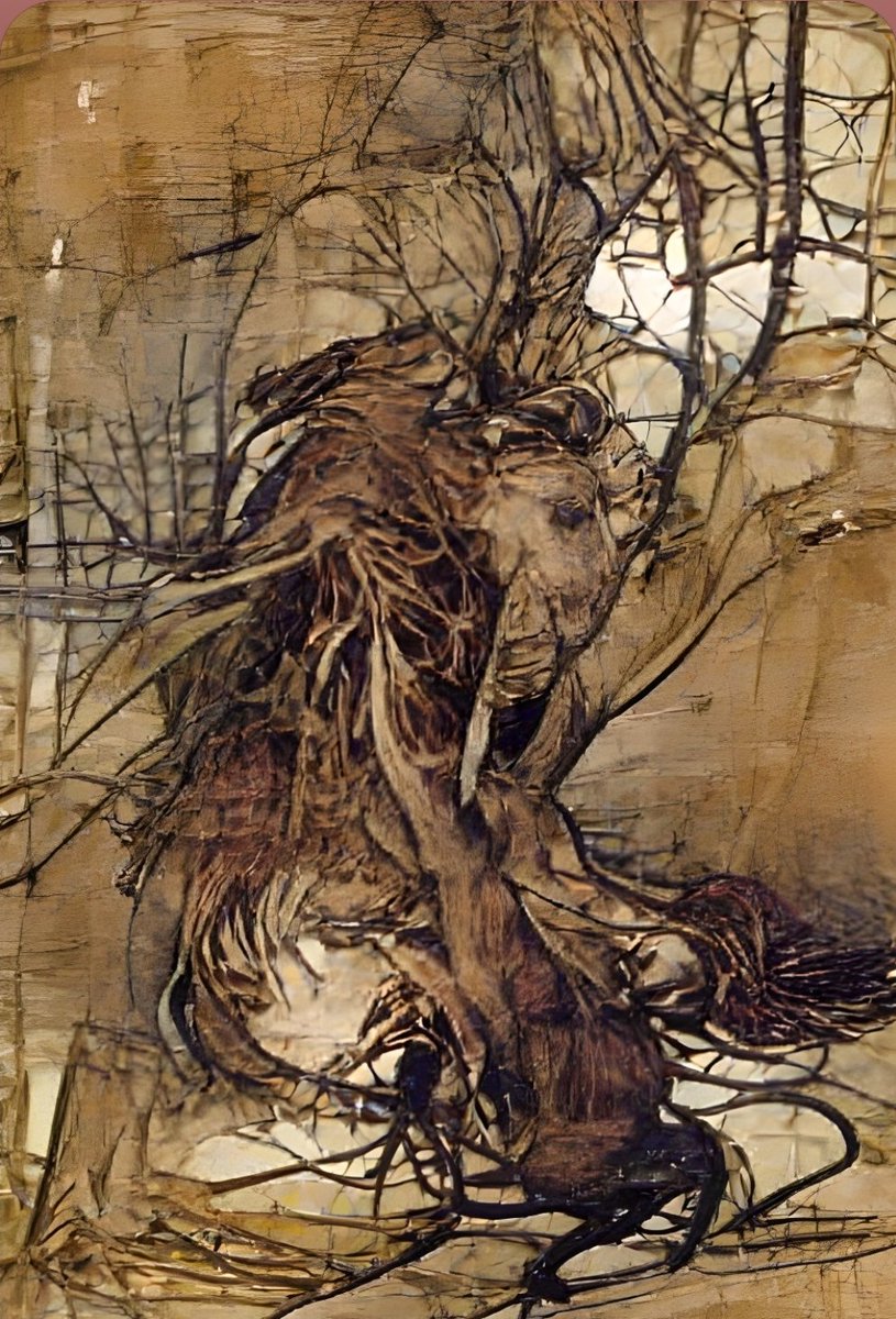 williamtdamon's tweet photo. Some Arthur Rackham inspired digital art. Created using an AI art app.

#fantasyart #arthurrackham #arthurrackhamillustration #aiart 
#digitalart #digitalillustration #creepyartwork #twistedtree #fantasy 
#goldenageofillustration #illustration https://t.co/0Ak667EeME