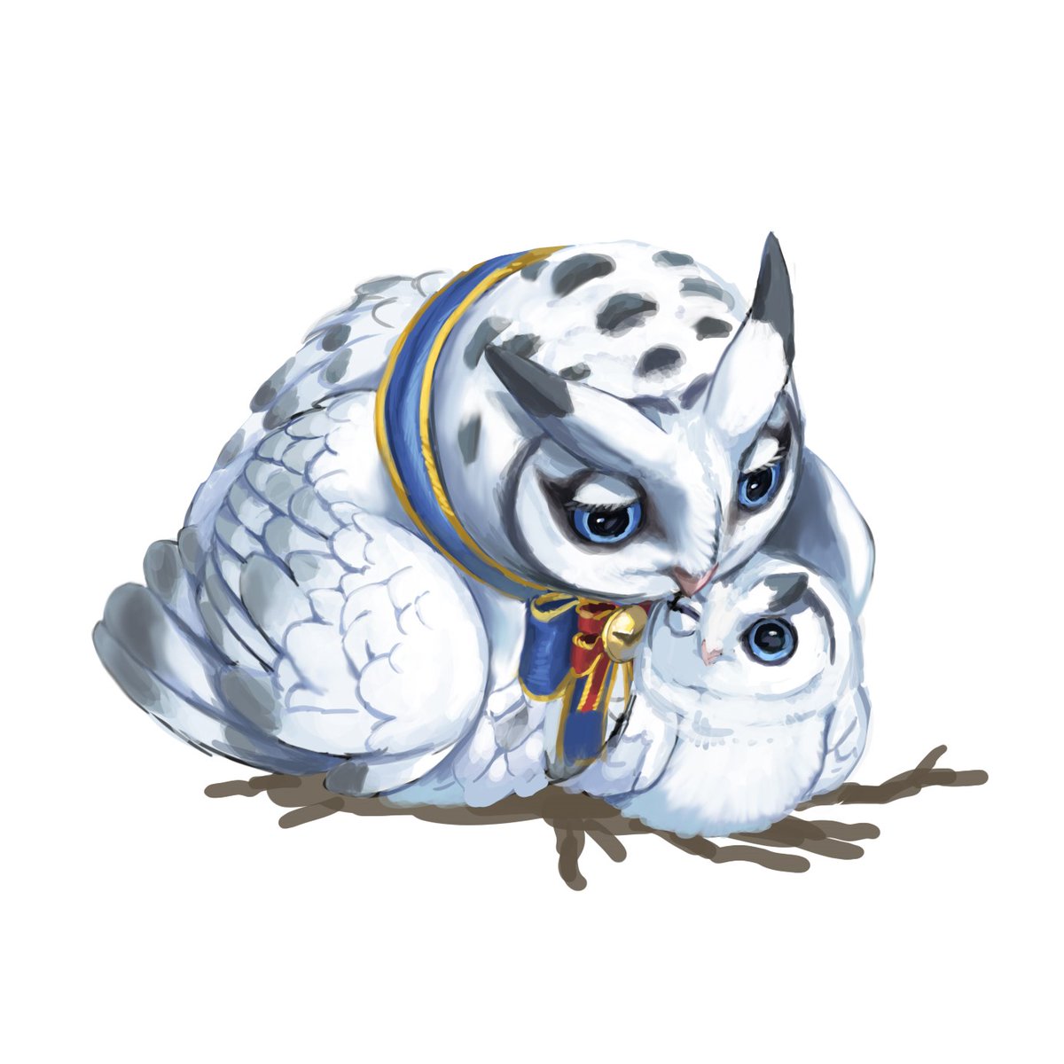 「❤️ Snowy Cohoot family ❤️

Enjoy this #S」|Monster Hunterのイラスト