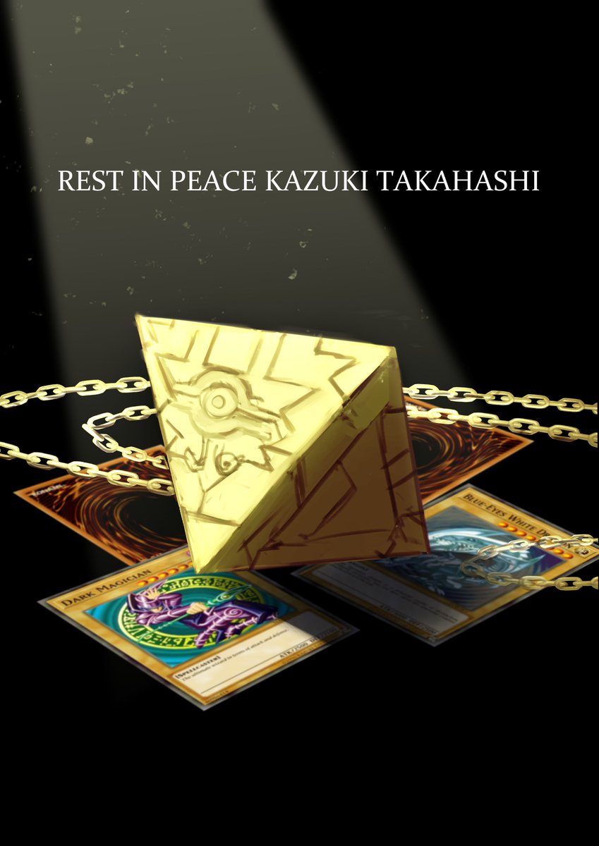 RIP Kazuki Takahashi
Yu-Gi-Oh was a big part of my childhood