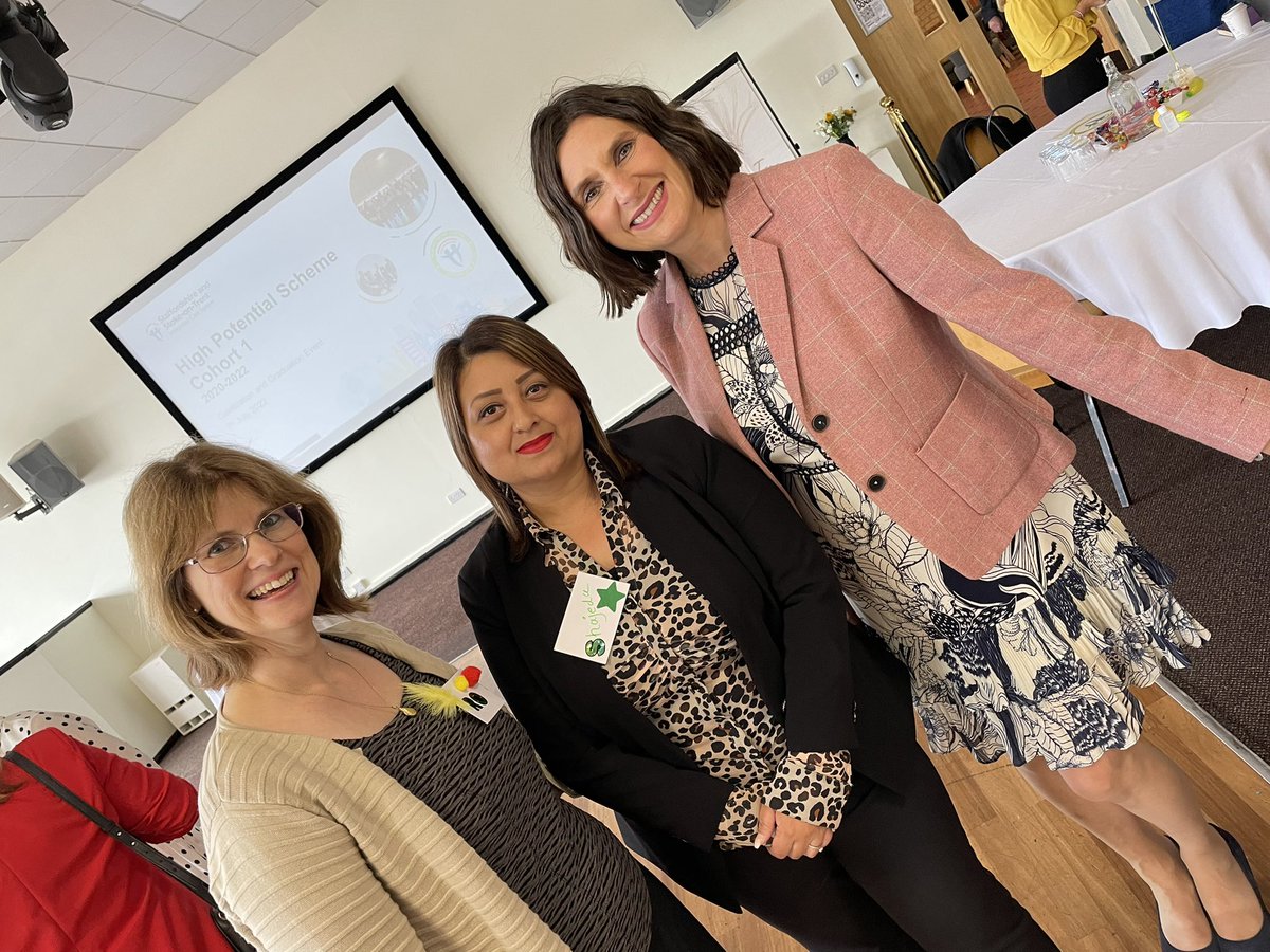 Shajeda_NHS's tweet photo. #NHSHighPotentialScheme celebrating with #SystemCPO colleagues 💜 #DevelopingLeadershipTalent #InclusionAtTheHeart @StaffsStokeICS @NHSLeadership @JaneRook1 @NeilCarrMPFT @ileolusi @TracyBullock12 @premsinghdchs https://t.co/h7u5Hnx657