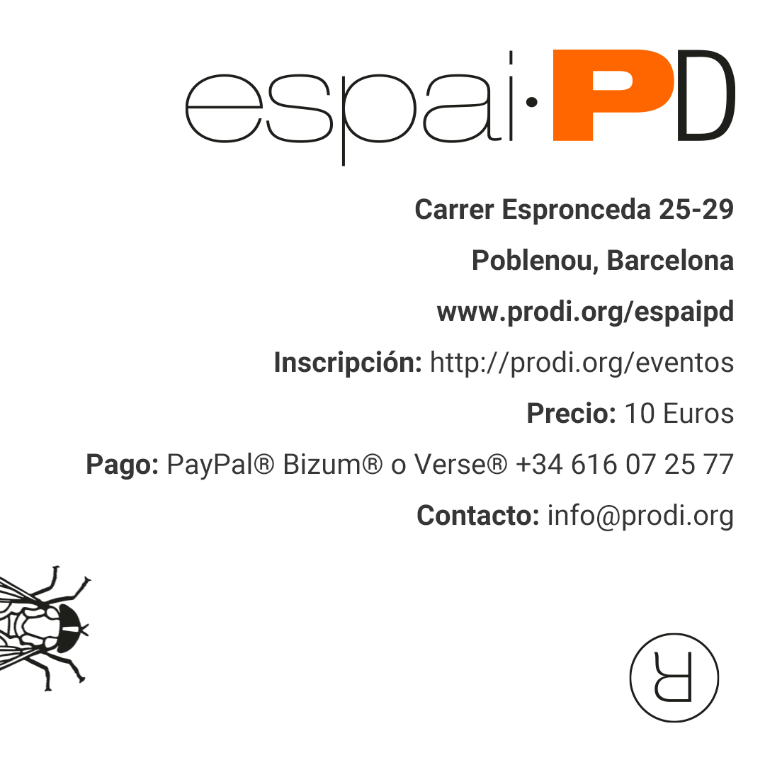 PDmosca's tweet image. Este sábado a las 
19:00 BCN
13:00 CCS
13:00 MIA
apúntate y participa 
vía Zoom® o presencialmente 
en el espai·PD de Barcelona
prodi.org/espaipd

Inscripción: prodi.org/eventos
Precio: 10 euros
Pago: Paypal® / Bizum® / Verse® +34 616 07 25 77
Contacto: info@prodi.org