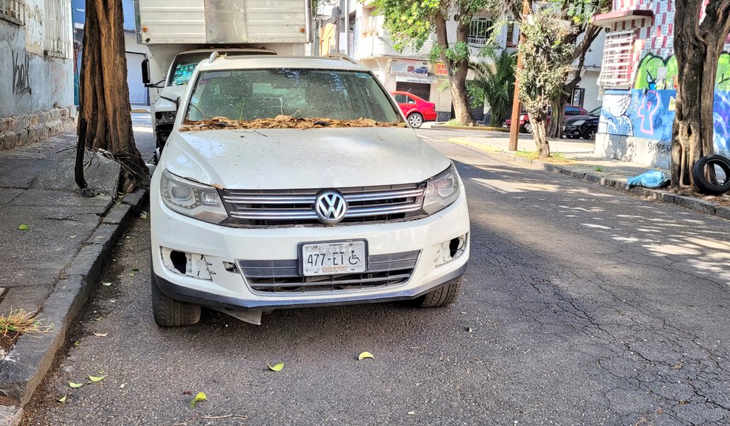 Karacolo's tweet image. @AlcCuauhtemocMx @UCS_GCDMX solicitamos su apoyo para retirar este vehículo abandonado Placas 477-ET♿️
Mal estacionado y obstruye entrada, lo han estado desvalijando (espejos, tapones, faros y otras piezas en su interior). Le está creciendo pasto  @centro_alcaldia @romasur1