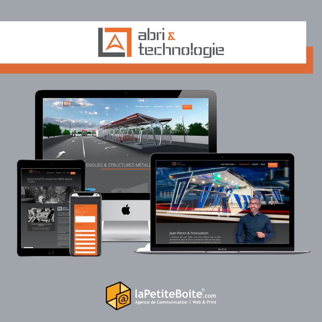 lapetiteboite's tweet photo. Site Internet 

Abri &amp; Technologie fabrique des abris et charpentes 

Nous sommes fiers de les avoir accompagné dans leur projet 

Avez-vous un site ?

Contactez-nous : 
09 72 27 17 51
contact@lapetiteboite.com

#lapetiteboite #rambouillet #digital #agencedecommunication https://t.co/Owq2oQk6wF