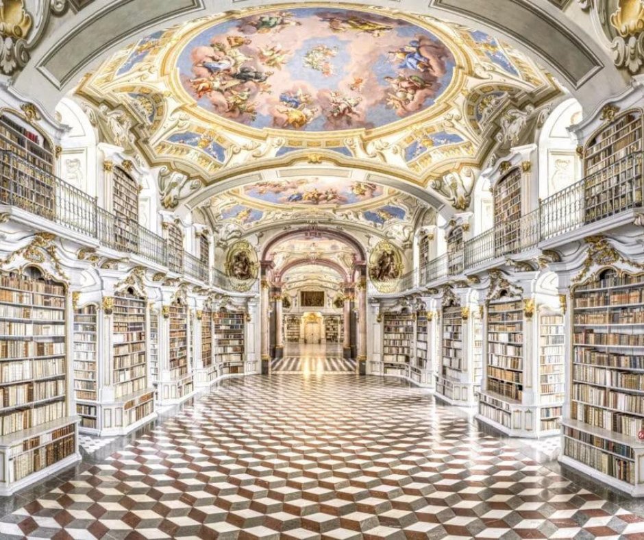 MaritaGolden's tweet photo. The library of Admont Abbey is one of the largest monastery libraries all-embracing the late European Baroque art, architecture and manuscripts ... https://t.co/uKGTWLYb5P
#beautifullibrary https://t.co/cSxJF7zi1V