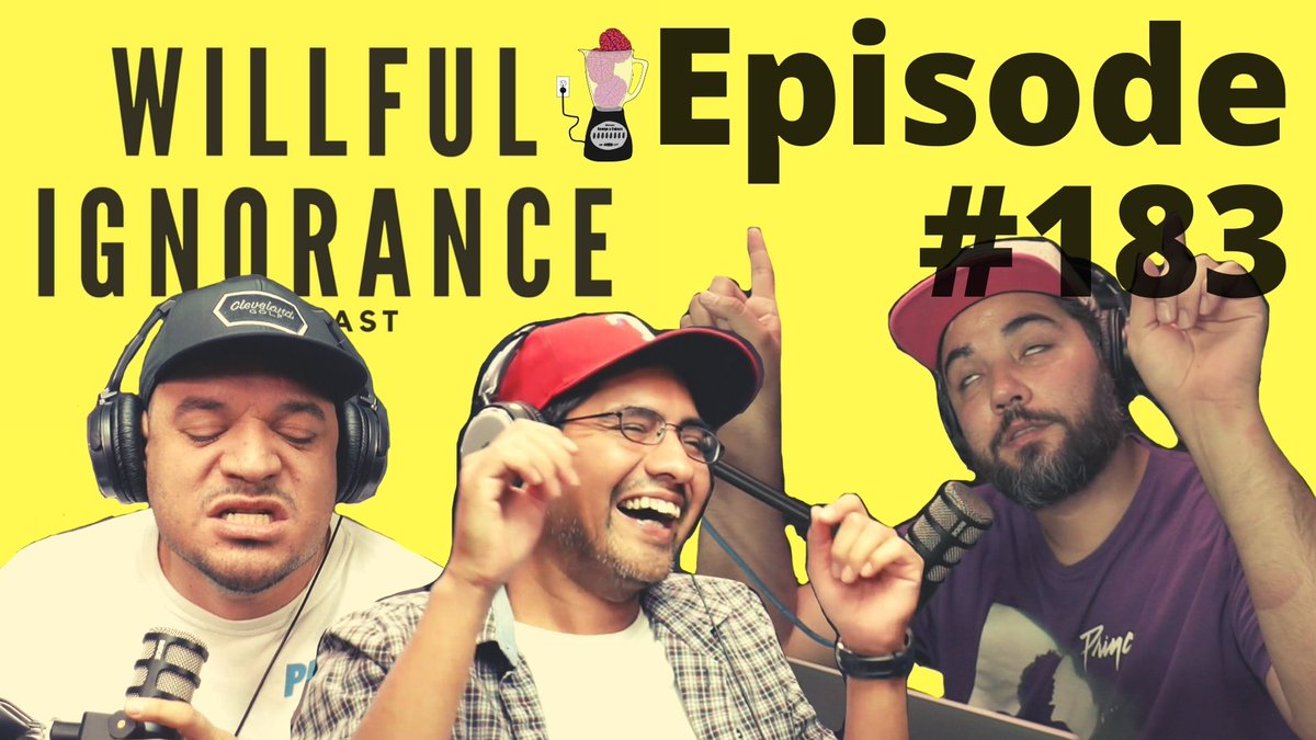 Willful Ignorance Podcast #183 <a href="/GACOMIC/">George Anthony</a> <a href="/genericraul/">Raul Sanchez</a> Video: youtu.be/6GxqShE3PVY