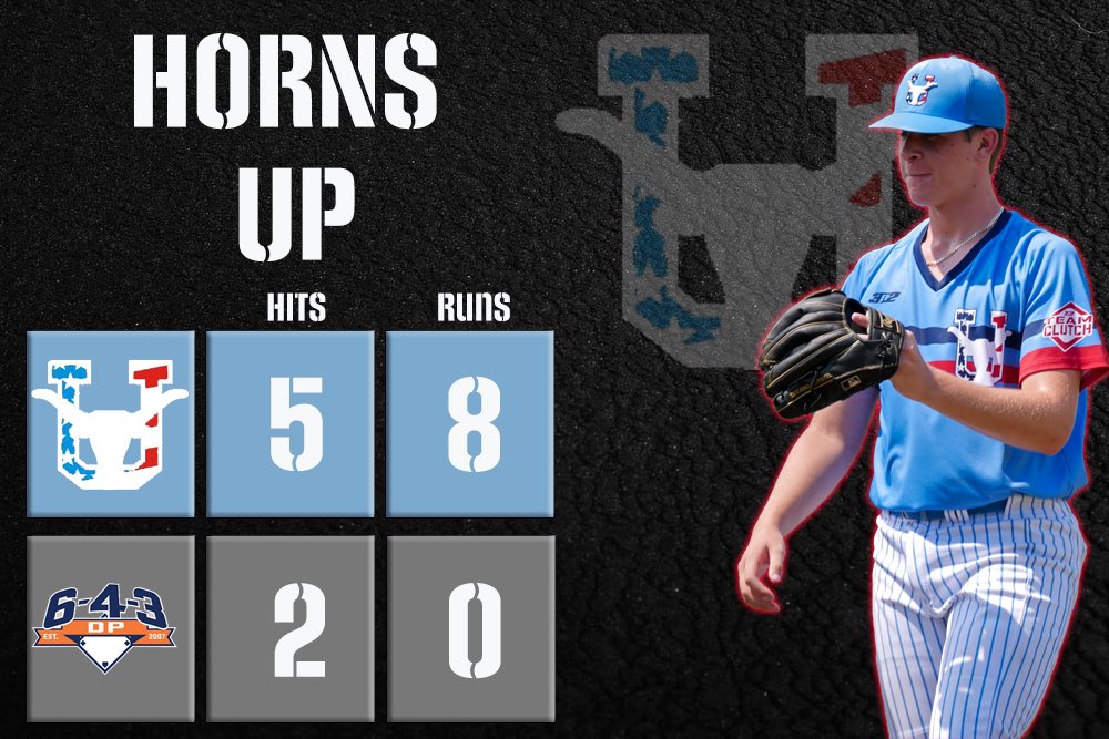 Mavz win game 1 of the 17U WWBA 8-0.

Chase Stryker (<a href="/chase_stryker/">Chase Stryker</a>) goes 4.2 IP, 1H, 0R, 7K. T93 

Bryce Coulter (<a href="/BryceCoulter1/">Bryce Coulter</a>) goes 1.1 IP, 1H, 1K, 0R. T88 

Cameron Sebuck, Tagger Tyson, John Wimmer, Gavin Underwood, Kevin Samonsky each w/ a hit.

#HornsUp 🤘🏽 <a href="/UpstateMavz/">Upstate Mavericks</a>