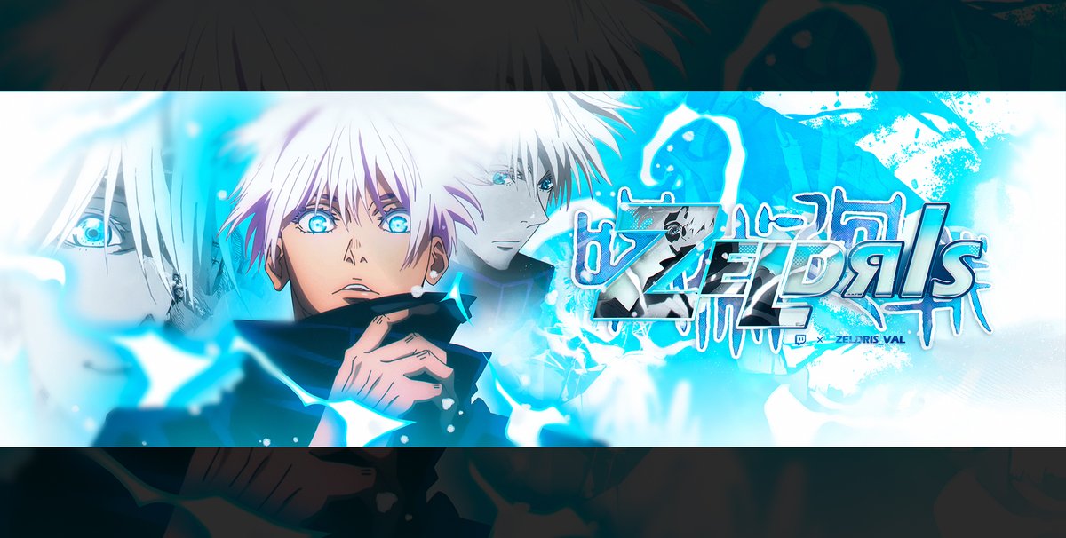 Gojo Satoru ⚡️
Commission header for @zeldrisval 
All support is appreciated!