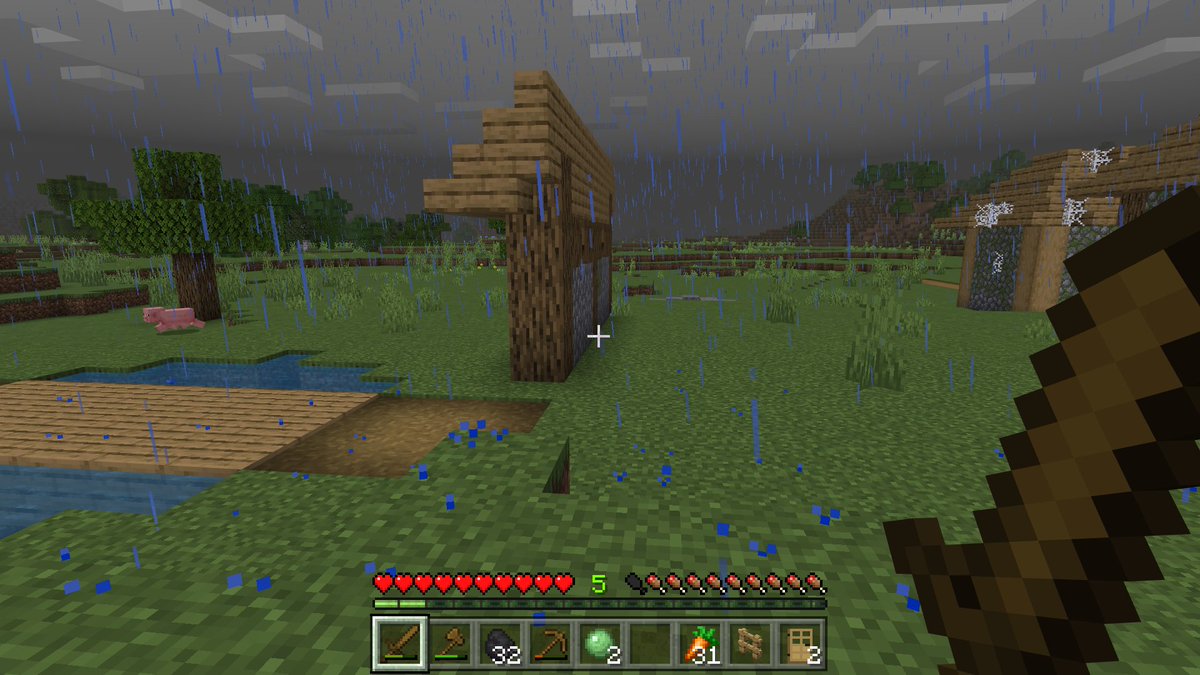 ArchetypusMC's tweet photo. Villagers are LAZY! "I'm gonna build one wall and then go sleep somewhere else. Also hmmrmr!" I see why they abandoned this village.
#minecraft #minecraftvillagers https://t.co/ssPNnQepas