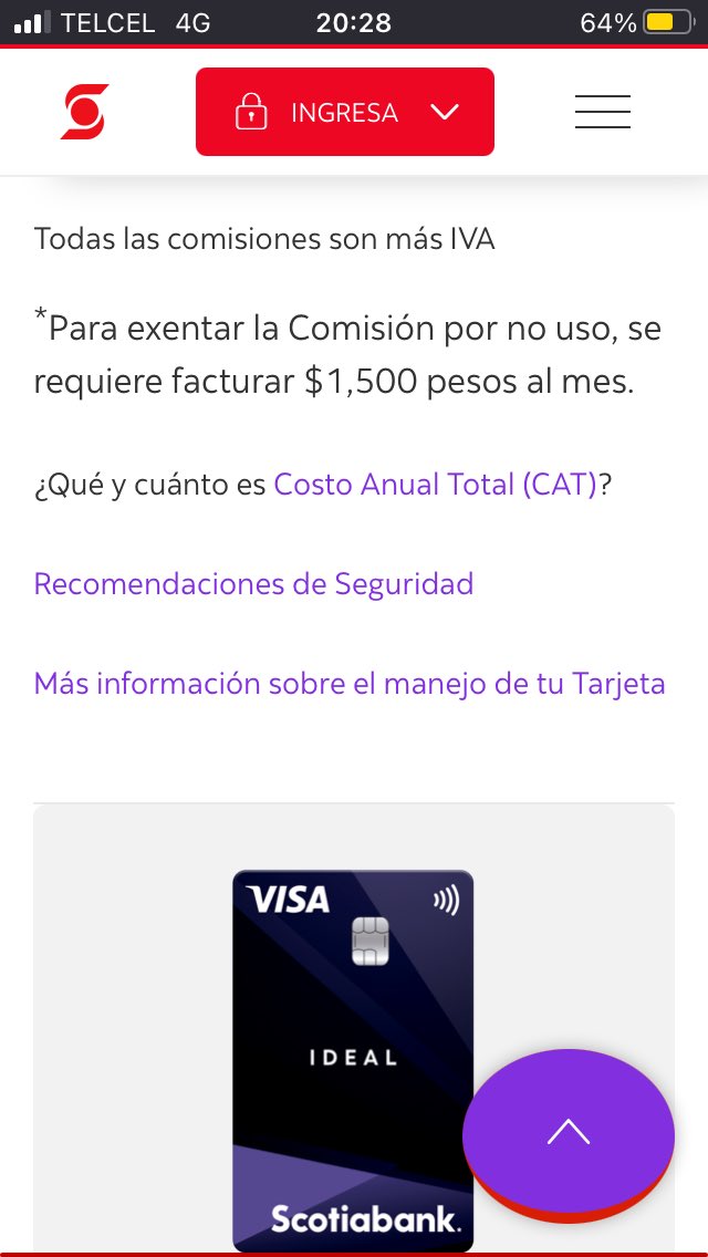sergescrzg's tweet photo. @ScotiabankApoya @Leon_Chu81 ¡Eso es un abuso! @ScotiabankMX @CondusefMX atan a los usuarios que ya tienen a estas condiciones y no dan opción de anualidad. @Profeco esta publicidad puede inducir a error. https://t.co/5yARENUWZt