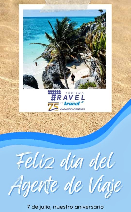 NexosTuristicos's tweet photo. 🧳 ¿SABÍAS QUE AÚN OPERA LA 1A AGENCIA DE VIAJES? 🇲🇽
Hoy en el #DiaDelAgenteDeViajes se celebra el 75 aniversario de #TurismoTravel by #GrupoTravel considerada la #AgenciaDeViajes más antigua de la #CDMX la cual surgió un 7 de julio de 1947 #ViajandoContigo ¡MUCHAS FELICIDADES!🎂 https://t.co/vOn2BSzLww