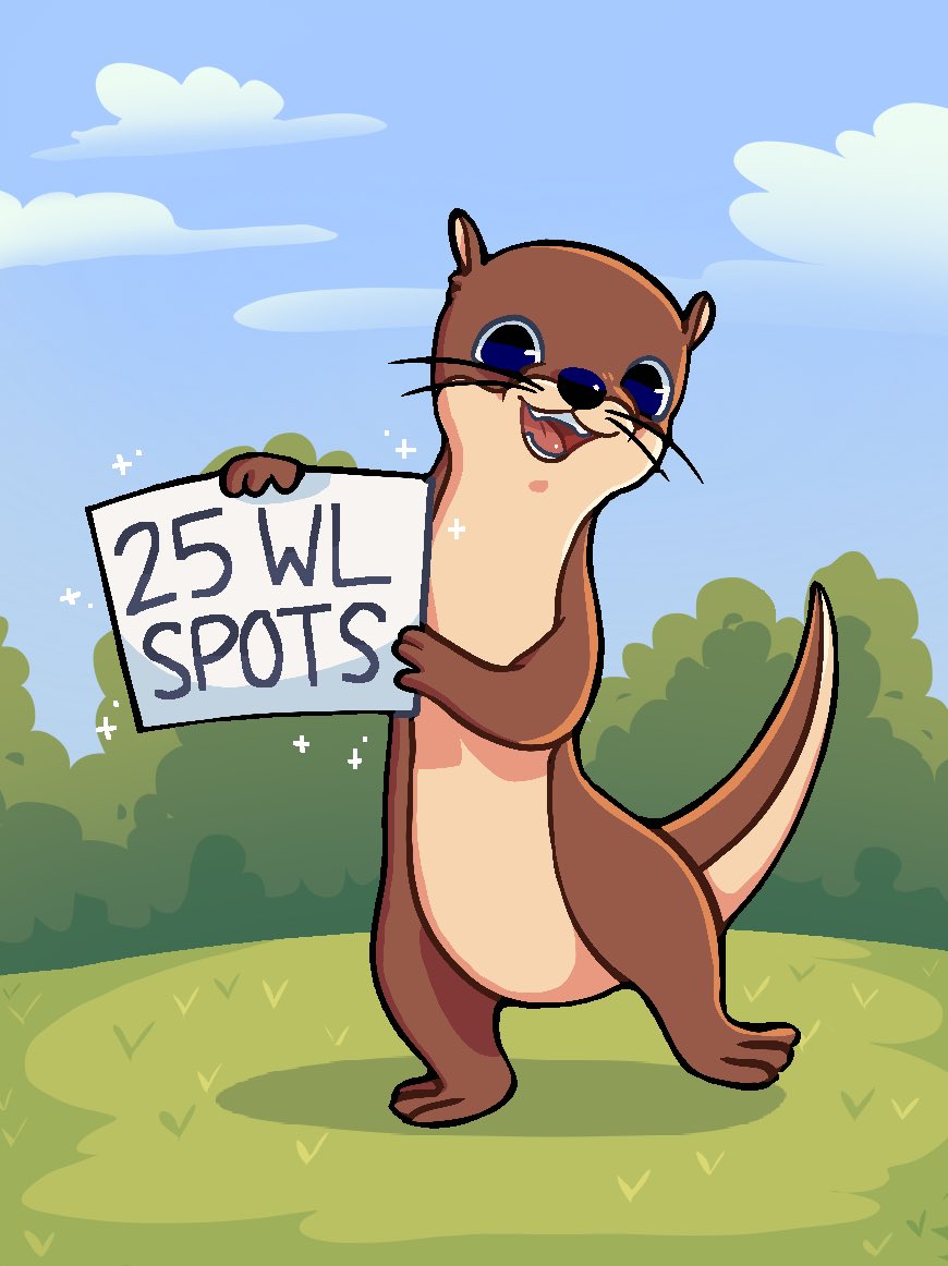 We will be giving away whitelists spots, follow us and don’t miss out on this opportunity!🔥

25 WL, 24 hours:

- Follow, Like&amp;RT
- Tag 2 friends
- Join our discord! 
discord.gg/MBemqnWhtQ

Good luck! 🎉🎉

#NFTGiveway #NFTs #NFTProject
