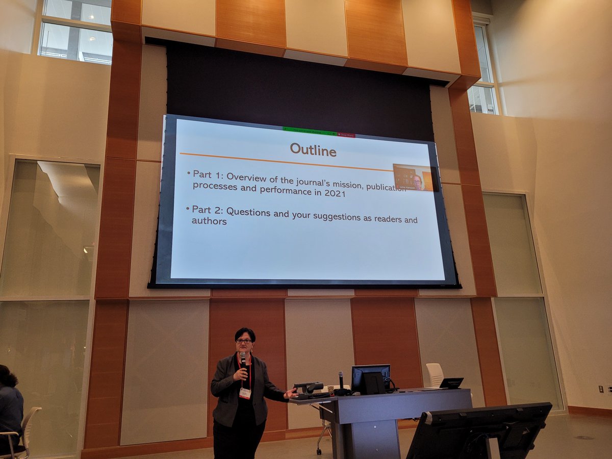 Last scenes from 16th IHPST (day 4):
Editor-in-chief of Science &amp; Education journal, @ErduranSibel, shared great news about journal's impact and visibility and responded to doubts about editorial process.
#IHPST2022 #IHPST