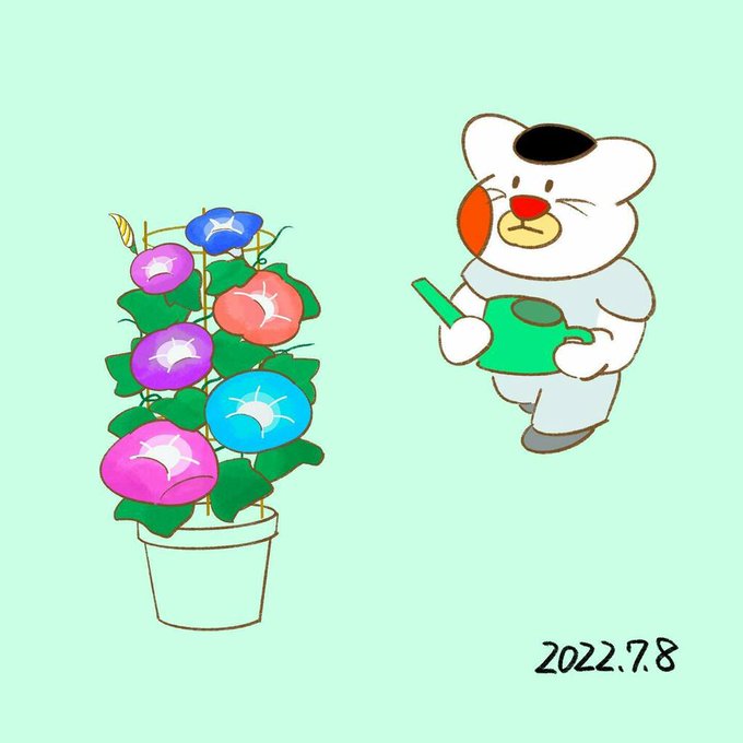 水やりのtwitterイラスト検索結果